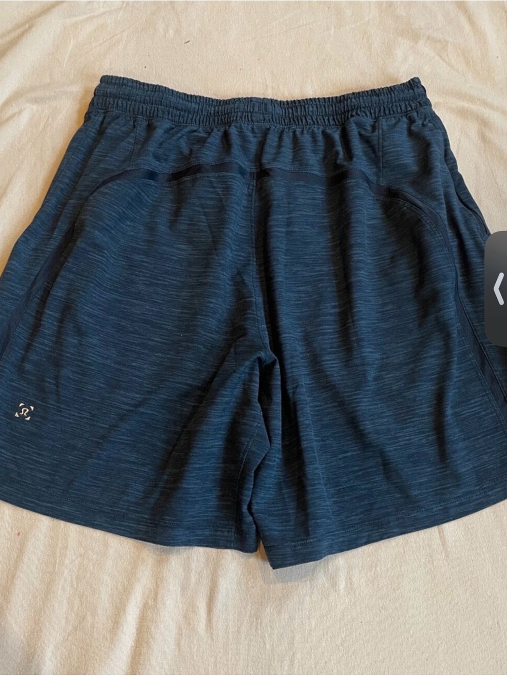 lululemon athletica Men's Navy Blue Athletic Shorts